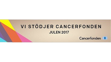 Vi stödjer cancerfonden